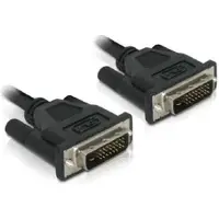 DeLOCK DVI-D - DVI-D cable 0.5m black (84369)