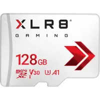 PNY XLR8, 128 GB, MicroSDXC, Luokka 10, UHS-I, 100 MB/s, 90 MB/s (P-SDU128V32100XR-GE)