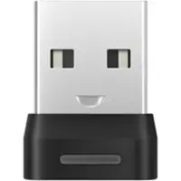 Shokz CL120A, USB-vastaanotin, Muovi, Ruostumaton teräs, Peltipurkki, 16 g, Musta