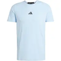 Adidas Toiminnallinen paita 'Designed For Training' pastellinsininen / musta