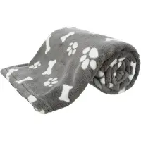Trixie - Kenny Blanket Gray 100 x 75 cm - Koirat - Koiranpedit ja pehmusteet - Huovat