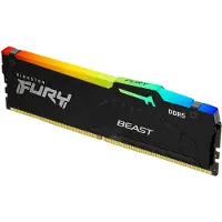 Kingston 32GB (1 x 32GB) FURY Beast DDR5 RGB, 5600MHz, CL36, 1.25V, musta