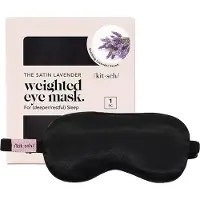Kitsch The Lavender Weighted Satin Eye Mask