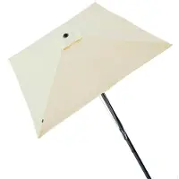 Aktive Alumiini Neliönmuotoinen Aurinkovarjon Varsi Uv-suojalla 270x270 Cm 48 Mm 260 Cm