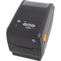 Zebra ZD411, Lämpösiirto, 203 x 203 DPI, 152 mm/s, Langallinen & langaton, Musta (ZD4A022-T0EE00EZ)