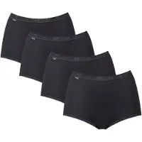 Sloggi Basic+ Maxi 4P - Black - 38
