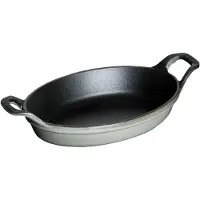 Staub ovaali uunivuoka valurauta 15 cm Grafiitinharmaa