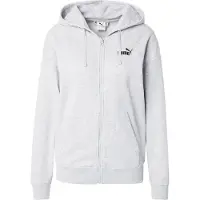 Puma Urheilullinen collegetakki 'ESS No. 1' vaaleanharmaa