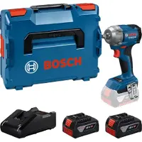 Bosch Iskumutterinväännin GDS 18V-350 Professional; 18 V; 2x4,0 Ah akku