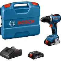 Bosch Pora/ruuvinväännin GSR 18V-65; 18 V; 2x2,0 Ah akku