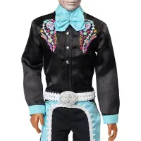 Barbie Ken Día De Muertos-nukke