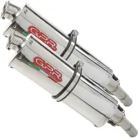 Gpr Exhaust Systems Trioval Dual Ducati Monster 750 96-03 Homologoitu Slip On äänenvaimennin