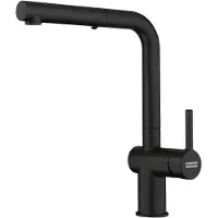 Franke Active 2.0 L Hana ulosvedettävällä Suuttimella, musta