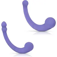Good Vibes Only Double End Vibrator Jane Purple