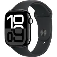 Apple Watch Series 10 GPS + Cellular 46 mm alumiinikuori ja urheiluranneke M/L
