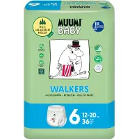 Muumi Baby koko 6 12-20 kg 36 kpl housuvaippa