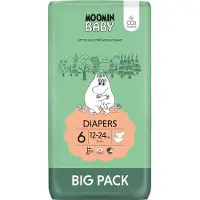 Muumi Moomin Baby koko 6, 12-24 kg 51 kpl teippivaippa