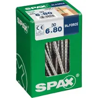 Spax TX 6x80 sylinterikantaruuvi