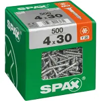 Spax TX 4x30 uppokanta yleisruuvi