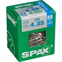 Spax TX 4x25 RST uppokanta yleisruuvi