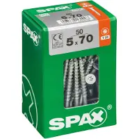 Spax TX 5x70 uppokanta yleisruuvi