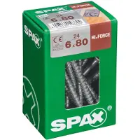 Spax TX 6x80 leveäkantaruuvi