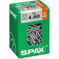 Spax TX 4x60 uppokanta yleisruuvi