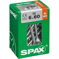 Spax TX 6x60 uppokanta yleisruuvi