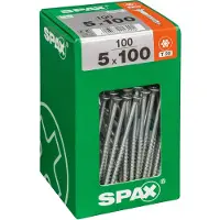 Spax TX 5x100 uppokanta yleisruuvi