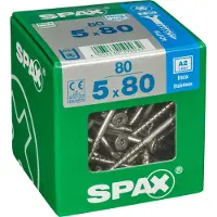 Spax TX 5x80 RST uppokanta 80kpl yleisruuvi