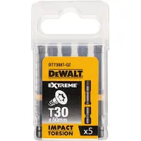 DeWalt 57mm 5kpl Torsion-Impact ruuvauskärki