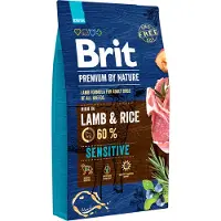 Brit by Nature Sensitive lammas herkkävatsaisille aikuisille koirille 8 kg
