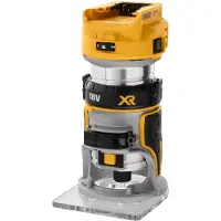 DeWalt Akkukäyttöinen yläjyrsin DCW600N-XJ; 18 V (ilman akkua ja laturia)