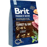 Brit 2x3kg Premium by Nature Light Brit koiran kuivaruokaa