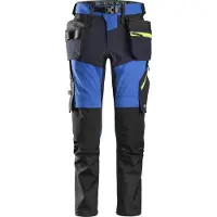 Snickers 6940 FlexiWork Stretch softshellhousut riipputaskuilla