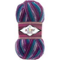 Alize Superwash kirjava 100g sukkalanka