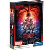 Clementoni Stranger Things 1000p palapeli (Compact Box)