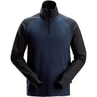 Snickers Workwear Snickers 2841 kaksivärinen puolivetoketjullinen collegepaita