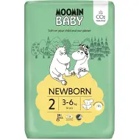 Muumi Moomin Baby Newborn koko 2, 3-6 kg 56 kpl teippivaippa
