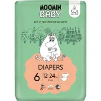 Muumi Moomin Baby koko 6, 12-24 kg 34 kpl teippivaippa