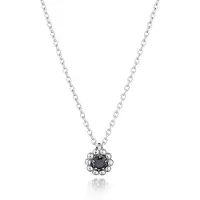 Lumoava Daisy musta kaulakoru L56248160000