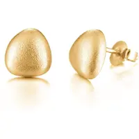 Lumoava Luoto keltakullatut korvakorut L64240700000