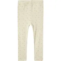 Lil´ Atelier Leggingsit 'NMFGago Lil' vaaleabeige / vihreä / pastellinpinkki