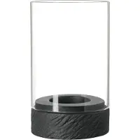 Villeroy & Boch Manufacture Rock Home Hurricane -kynttilälyhty S Musta