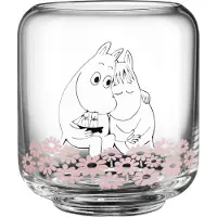 Muurla Moomin kynttilälyhty/maljakko 10 cm Together