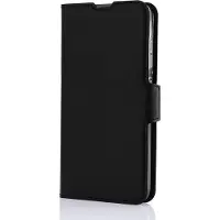 Wave Book Case suojakotelo Samsung Galaxy S25 5G musta