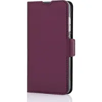 Wave Book Case suojakotelo Samsung Galaxy S25plus 5G Smoky Sangria