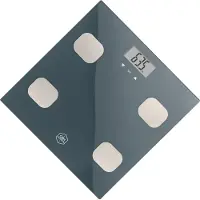 OBH Nordica - Fitness Tracker BMI Henkilövaaka 150 Kg Musta