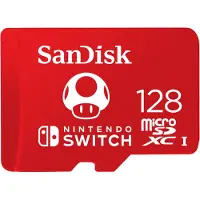 SanDisk – MicroSDXC UHS-I card NintendoSwitch 128G (SDSQXAO-128G-GNCZN)