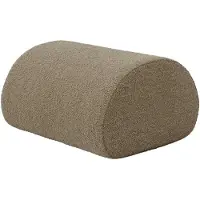 Ferm Living Rouli pouf pure bouclé istuinrahi Sand